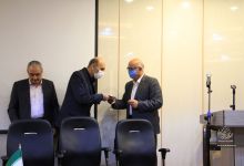 جلسه تكريم و معارفه روساي قبل و جديد دانشكده علوم زمين 